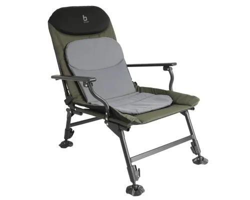 Крісло складане Bo-Camp Carp Оливковий/Сірий (1204100) (DAS301460)