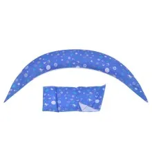 Подушка Nuvita для вагітних 10 в 1 DreamWizard синій (NV7100BLUE)