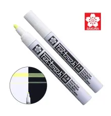 Маркер Sakura Pen-Touch Жовтий, флуоресцентний, середній (MEDIUM) 2.0мм (084511322752)