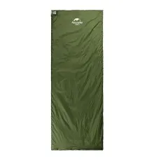 Спальный мешок Naturehike надлегкий LW180 NH21MSD04 правий (15°C) p-p X темно-зелений (6927595786956-R)