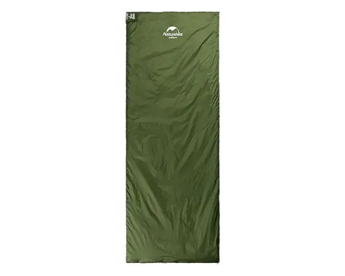 Спальный мешок Naturehike надлегкий LW180 NH21MSD04 правий (15°C) p-p X темно-зелений (6927595786956-R)