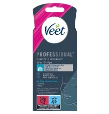 Восковые полоски Veet Professional для чувствительной кожи лица с Маслом миндаля 20 шт. (5900627074253)