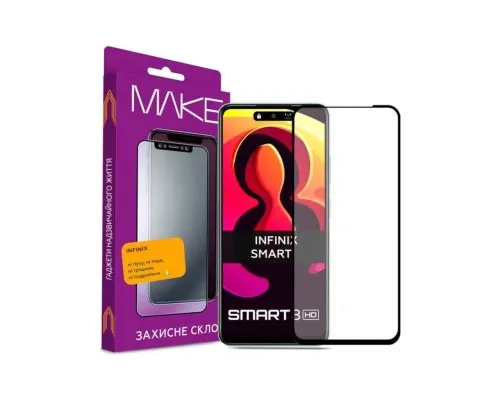 Скло захисне MAKE Infinix Smart 8 Plus/8 Pro (MGF-IS8PL/8P)