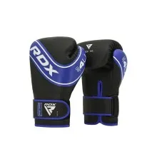 Боксерские перчатки RDX 4B Robo Kids Blue/Black 6 унцій (JBG-4U-6oz)