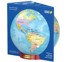 Пазл Eurographics Мапа світу подарункова коробка 550 елементів (8551-5863)