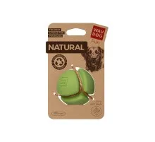 Іграшка для собак WAUDOG Fun Natural М'яч 7 см зелена (621318)