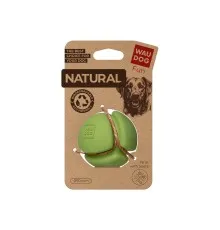 Іграшка для собак WAUDOG Fun Natural М'яч 7 см зелена (621318)