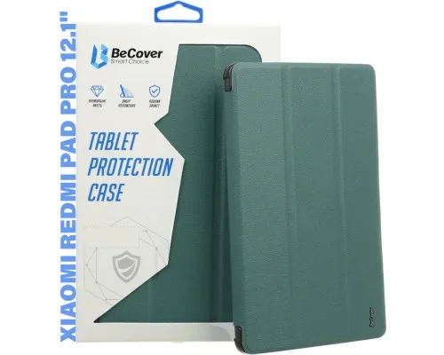 Чехол для планшета BeCover Smart Case Xiaomi Redmi Pad Pro 12.1'' Dark Green (711300)