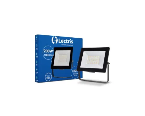Прожектор Lectris 200W 16000Лм 6500K 185-265V IP65 (1-LС-3007)