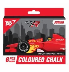 Крейда Yes кольорова Race legend 6 шт, JUMBO (400465)