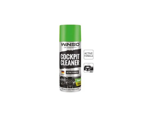 Автополіроль WINSO Cockpit Cleaner лимон 450ml (840540)