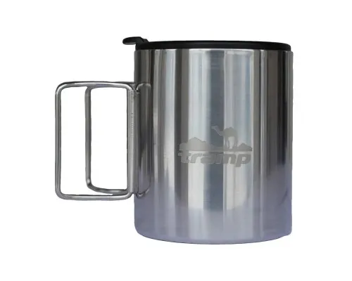 Чашка туристична Tramp 400 мл Steel (UTRC-137-metal)
