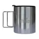 Чашка туристична Tramp 400 мл Steel (UTRC-137-metal)