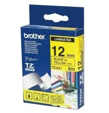 Стрічка для принтера етикеток Brother TZE631
