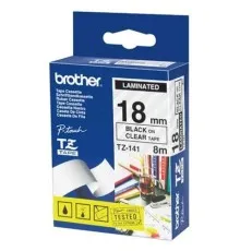 Стрічка для принтера етикеток Brother TZE141