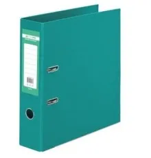 Папка - регистратор Buromax А4 double sided, 70мм, PP, turquoise, built-up (BM.3001-06c)