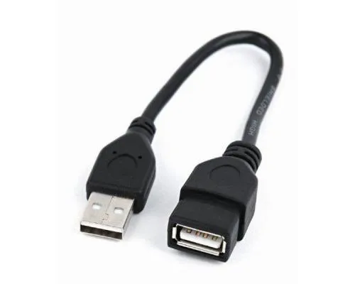Дата кабель USB 2.0 AM/AF 0.15m Cablexpert (CCP-USB2-AMAF-0.15M)