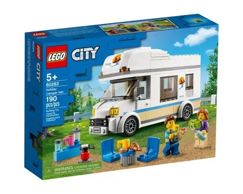 Конструктор LEGO City Great Vehicles Канікули в будинку на колесах 190 детале (60283)