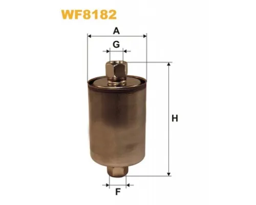 Фільтр паливний Wixfiltron WF8182