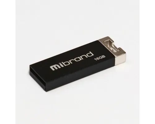 USB флеш накопичувач Mibrand 16GB Сhameleon Black USB 2.0 (MI2.0/CH16U6B)