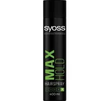 Лак для волосся Syoss Max Hold (фіксація 5) 400 мл (8410436135177)