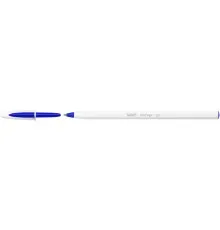 Ручка шариковая Bic Cristal Up с белым шестигранным корпусом Синяя (bc949879)