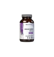 Антиоксидант Bluebonnet Nutrition Ресвератрол 250 мг, Beautiful Ally, Resveratrol 250 Мg, 30 р (BLB0876)