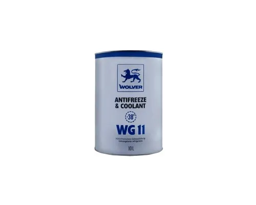 Антифриз Wolver WG11 синій 10л (4260360944789)