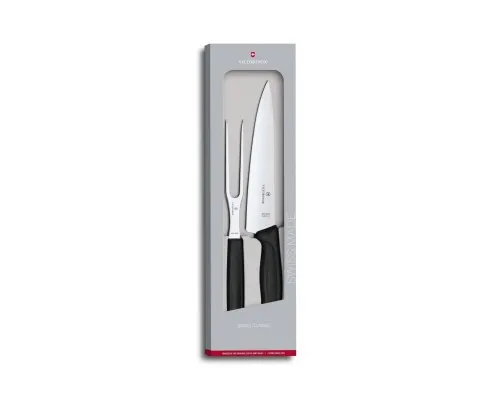 Набор ножей Victorinox SwissClassic Carving Set Black (6.7133.2G)