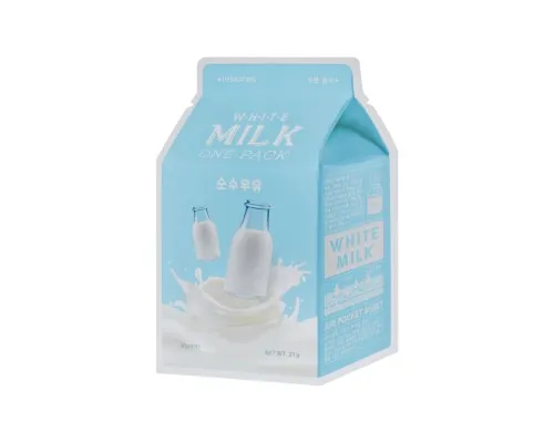 Маска для обличчя Apieu White Milk One-Pack 21 г (8806185780247)