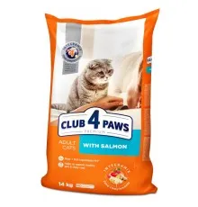 Сухий корм для кішок Club 4 Paws Преміум. З лососем 14 кг (4820083909238)