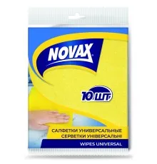 Салфетки для уборки Novax универсальные 10 шт. (4823058333786)