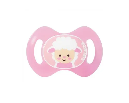 Пустышка Baby-Nova Sheep 0-2 мес., розовая (3966387)