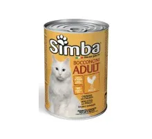 Консервы для кошек Simba Cat Wet курица 415 г (8009470009072)