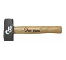Кувалда Top Tools 1000 г, дерев'яна рукоятка (02A010)