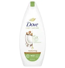 Гель для душа Dove Восстанавливающий с маслом кокоса и экстракт. миндаля 225 мл (8720181222627)