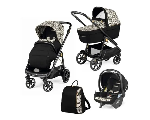 Коляска Peg-Perego 3 в 1 Veloce Grafic Gold Lounge (PACK-VEL31LG000002)