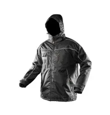 Куртка робоча Neo Tools Oxford, розмір S / 48, водостійка, светоотраж.елем , утеплен (81-570-S)