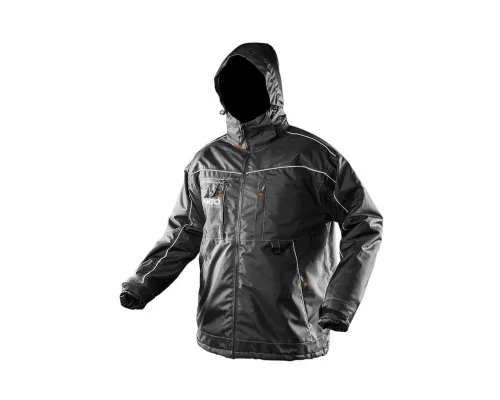 Куртка робоча Neo Tools Oxford, розмір S / 48, водостійка, светоотраж.елем , утеплен (81-570-S)