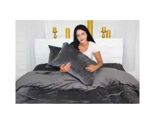 Постільна білизна MirSon Велюр Winter Frost 28-0005 Ashen Velvet King Size (2200003997187)