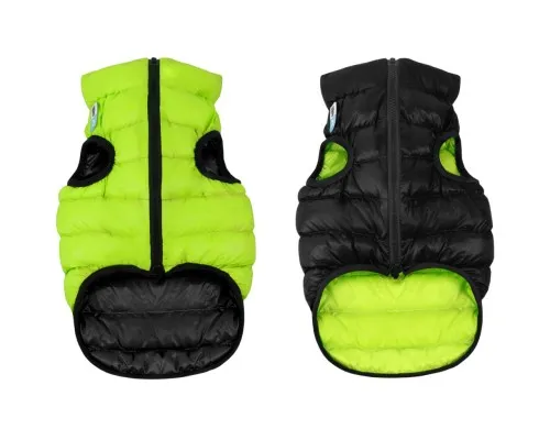 Курточка для животных Airy Vest двусторонняя L 65 салатово-черная (1655)