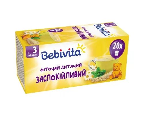 Детский чай Bebivita успокаивающий 30 г (4820025490770)