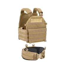 Плитоноска Defcon 5 Carrier With Belt Coyote Tan (D5-BAV13 CT)