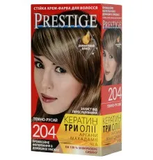 Краска для волос Vip's Prestige 204 - Темно-русый 115 мл (3800010504126)