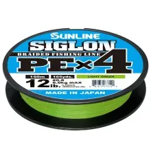 Шнур Sunline Siglon PE н4 300m 3.0/0.296mm 50lb/22.0kg Light Green (1658.09.45)