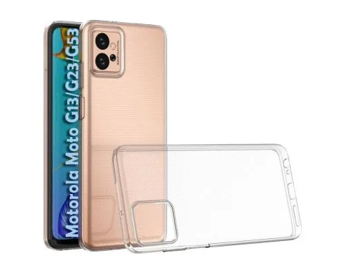 Чохол до мобільного телефона BeCover Motorola Moto G13/G23/G53 Transparancy (708966)