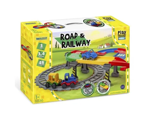 Игровой набор Wader Play Tracks Железная дорога (51530)