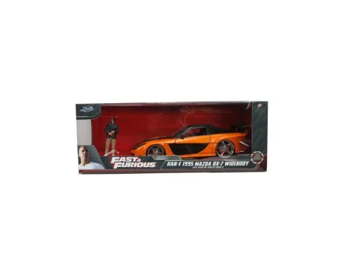 Машина Jada металева Форсаж 9 Mazda RX-7 із фігуркою Хана 1:24 (253205002)