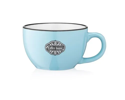 Чашка Ardesto Floerino 480 мл Blue (AR3485BL)