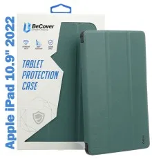 Чохол до планшета BeCover Soft Edge TPU mount Apple Pencil Apple iPad 10.9" 2022 Dark Green (708489)